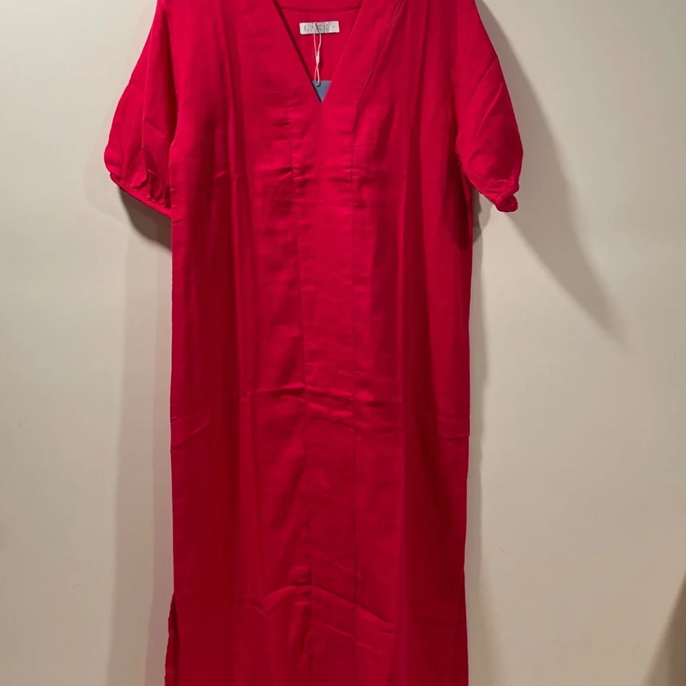 LAKE Gauze Kaftan Maxi Dress-NWT - Picture 4 of 11